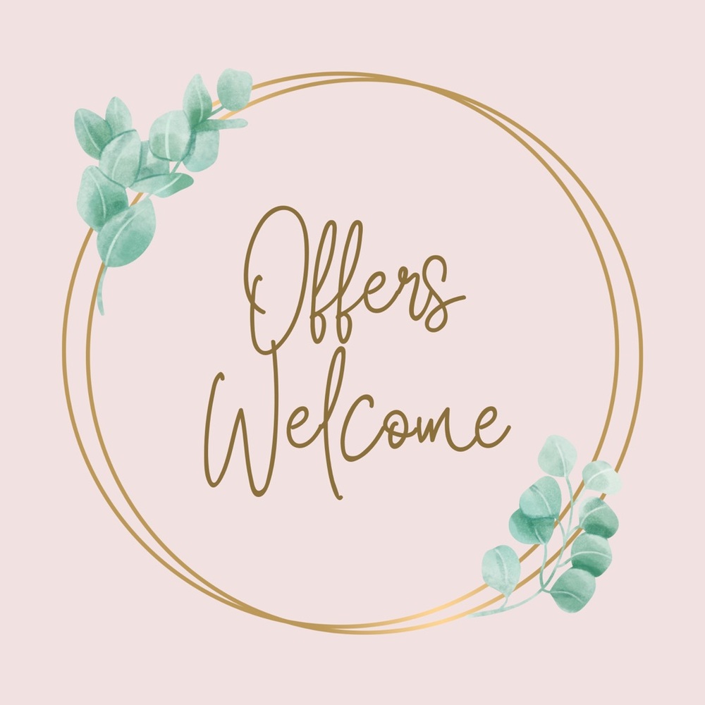 ✨ All reasonable offers welcome! Either accepted or countered ✨